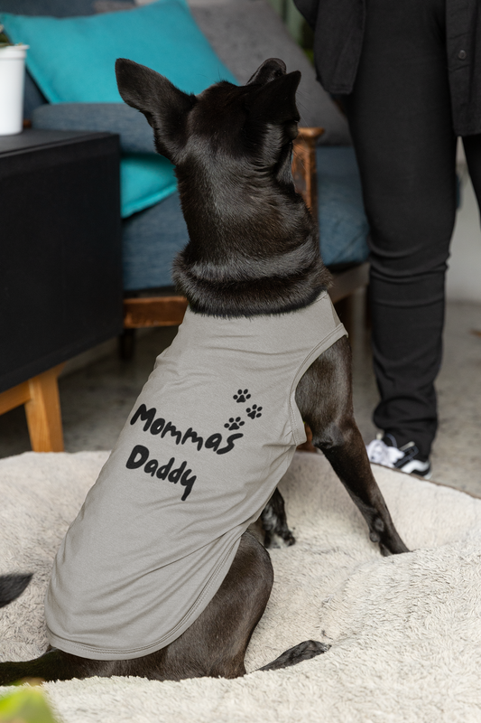 Momma's Daddy™ Dog Tank Top Sassy Mother's Day Gift for Fierce Dog Moms