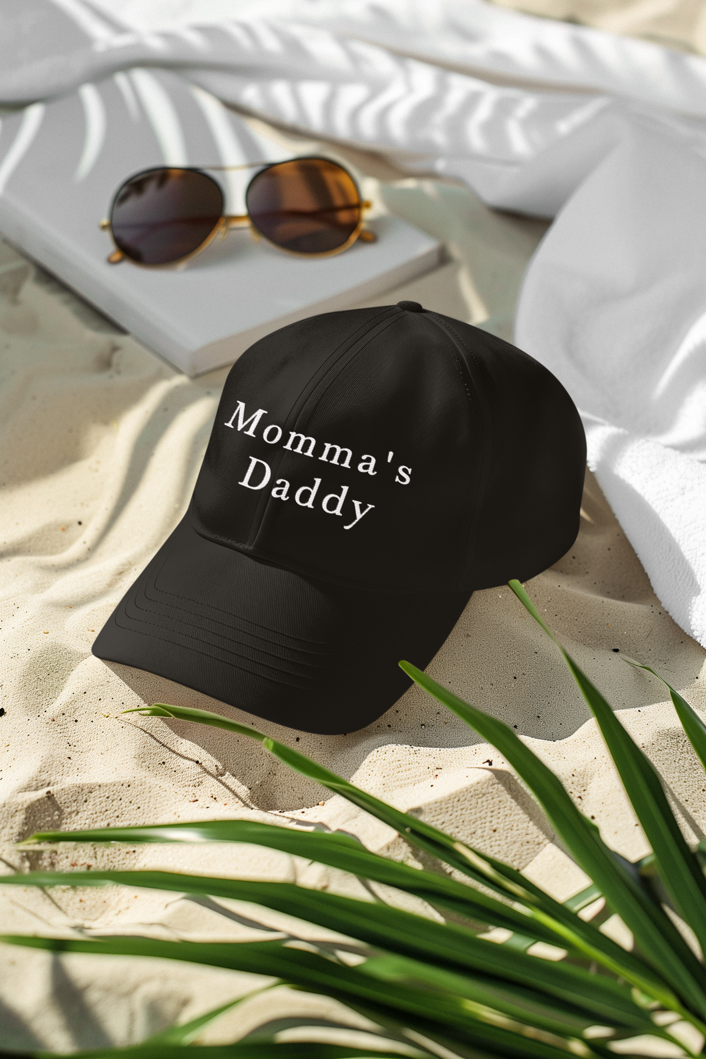 Momma’s Daddy™ Organic Cotton Hat – Sassy Mama Dad Hat, Eco-Friendly Baseball Cap, Mother’s Day Gift, Mom Birthday Gift