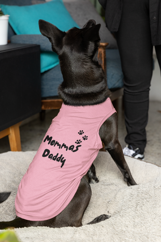 Momma's Daddy™ Dog Tank Top Sassy Mother's Day Gift for Fierce Dog Moms