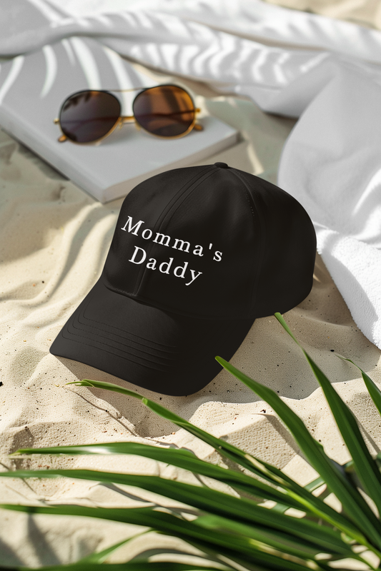 Momma’s Daddy™ Organic Cotton Hat – Sassy Mama Dad Hat, Eco-Friendly Baseball Cap, Mother’s Day Gift, Mom Birthday Gift